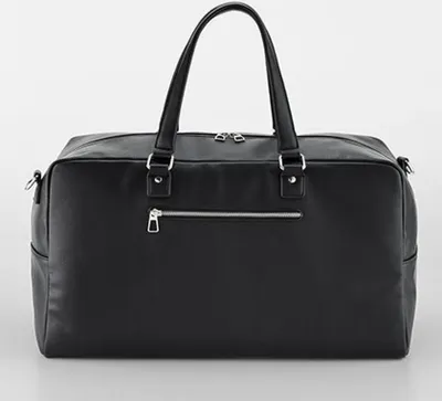 Produktbild von Quadra QD778 | Tailored Luxe Weekender Reisetasche - Farbe: Black - Größe: 48 x 28 x 20 cm