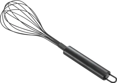 Image de Fouet en acier inoxydable, modèle "Modern Kitchen", 29 cm, couleur noire, 1 pièce