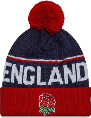 Produktbild von New Era Wintermütze Cuff Beanie - BOMMEL England Rugby
