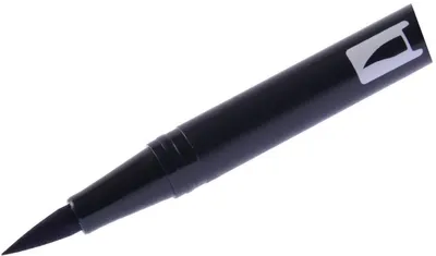 Produktbild von Tombow ABT-528, Fein, 1 Farben, Blau, Rundspitze & Bürstenspitze, 0,3 mm, Schwarz