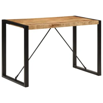 Produktbild von Esstisch 120x55x76 cm Raues Mangoholz