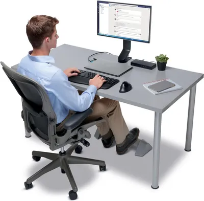 Produktbild von Kensington Bewegliche Fußstütze, 1 Stück(e), 4 Stück(e), 248 mm, 125 mm, 610 mm, 1,9 kg