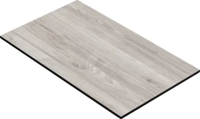 Produktbild von COMPACT | Gastro HPL Tischplatte | B:T 120 x 70 cm | Eiche-Weiß | Rechteckig | Gastro HPL Tischplatte
