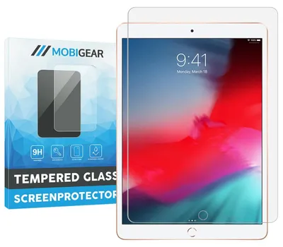 Produktbild von Mobigear iPad Air 3 (2019) Schutzglas – Gehärtetes Glas, Displayschutz – Kompatibel mit Hüllen