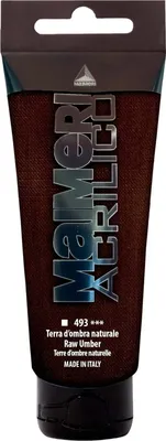 Zdjęcie produktu dla Maimeri Acrilico Farba akrylowa Raw Umber 493 200 ml 1 szt.