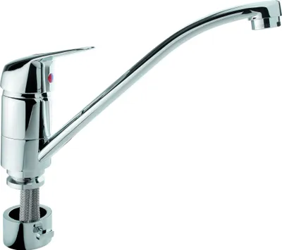 Obrázek produktu pro SCHÜTTE LUCA kuchyňská baterie s předním oknem, kuchyňská vodovodní baterie s 360° otočným rozsahem, chrom