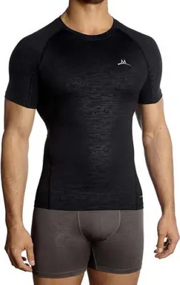Produktbild von Mission Performance Kurzarm-t-shirt Schwarz S Herren Schwarz S