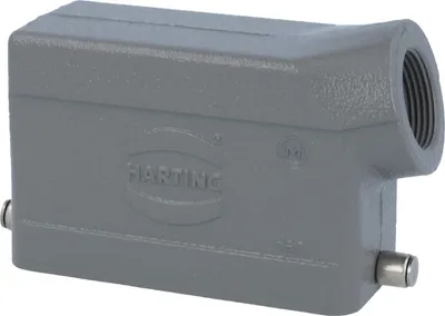 Produktbild von HART Tüllengehäuse M25 19300161541 seitl. Kabelausgang niedr. Bauform