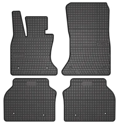 Image de Tapis de sol en caoutchouc pour BMW GT F07 xDrive 2009-2017 – 4 pièces, noirs, sur mesure – Wielganizator SolidPRO