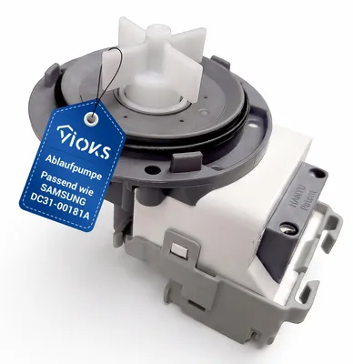 Produktbild von VIOKS Ablaufpumpe Laugenpumpe Waschmaschine Ersatz für Sаmsung DC31 00181A