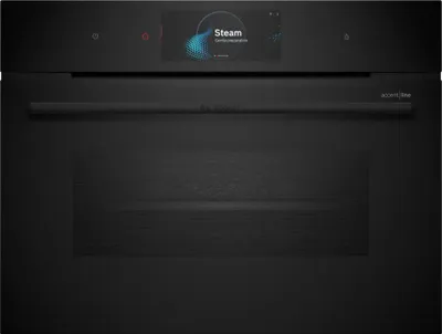 Produktbild von Bosch, CSG958DB1, Einbau-Kompaktdampfbackofen, 60 x 45 cm, Schwarz, EEK: A+