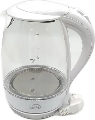 Produktbild von T24 LED Glas Wasserkocher 1,7 Liter LED Beleuchtung Wasserkocher Glas Kettles