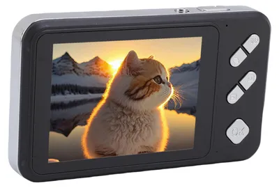 Produktbild von 4K-Digitalkamera mit Autofokus, zwei Bildschirmen, 16-fachem Zoom und 64 MP – kompakte, tragbare HD-Kamera für Fotografie und Reisen