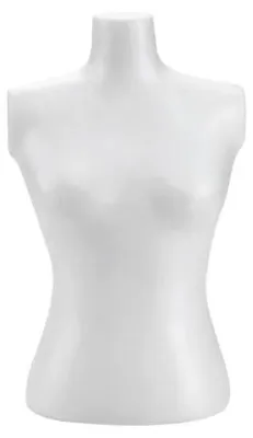 Produktbild von Glorex Damen Torso aus Styropor, 30 cm – zum Dekorieren, Bemalen oder Bekleben