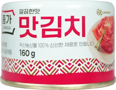 Produktbild von [ 160g ] JONGGA Napa Kohl Kimchi KIM CHI / Kimchee aus Korea