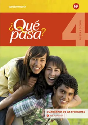 Produktbild von Qué pasa 4.  Cuaderno de actividades mit Audio-CD für Schüler