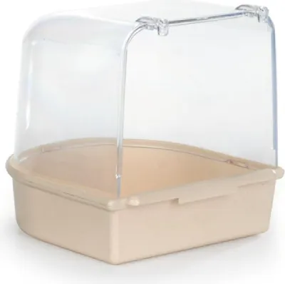 Produktbild von Beeztees Badehaus - Vogelbad - beige - 13x13x13 cm
