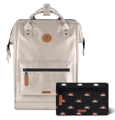 Produktbild von CABAIA Freizeitrucksack Rucksack mit Laptopfach Adventurer Iridescent Backpack 23L Honolulu silberfarben