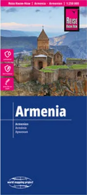 Obrázok produktu pre Mapa Arménsko / Armenien (1:250.000)