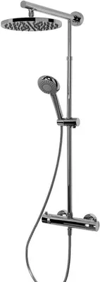 Produktbild von Schulte Duschmaster Rain Chrom mit Thermostat D9640