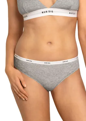 Produktbild von NUR DIE Soft Slip - graumelange - Größe 36-38