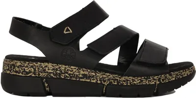 Produktbild von Rieker Damen-Sandalette Schwarz, Farbe:schwarz, EU Größe:39