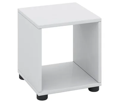 Zdjęcie produktu dla Wood Cube Łazienka | Półka łazienkowa | Wymiary: H. 34 x W. 31 x D. 30 cm | Stołek siedzenia - Benos-1 przedział