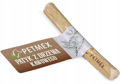 Zdjęcie produktu dla PETMEX Naturalny gryzak dla psa Patyk z drzewa Kawowego rozmiar S