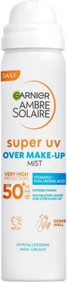 Obrázok produktu pre Opalovací mlha na obličej Garnier Ambre Solaire Super UV SPF50, 75 ml