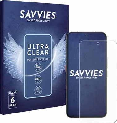 Produktbild von 6x Für Oukitel WP210 5G Schutzfolie Savvies Displayschutz Display Schutz Folie Klar Transparent