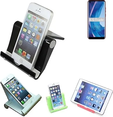Produktbild von K-S-Trade Handy-Ständer kompatibel mit Ulefone Note 11P faltbarer Tischständer Smartphone Tablet Halterung Reise