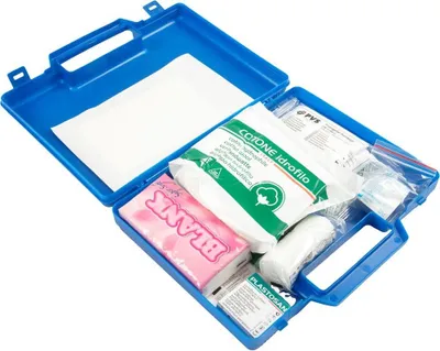 Immagine prodotto di Kit di pronto soccorso START completo di valigetta