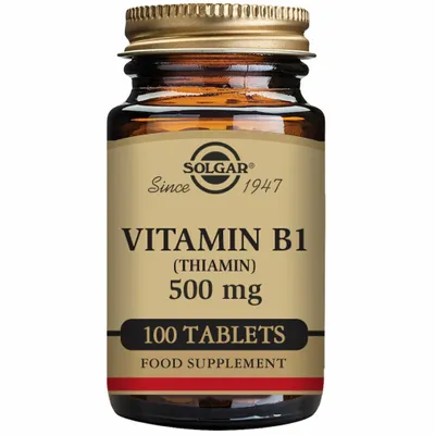 Immagine prodotto di Vitamina B1 (tiamina) Solgar 500 mg (100 compresse)