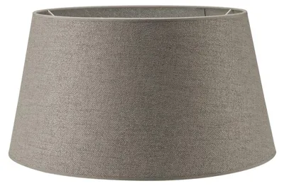 Produktbild von Home Sweet Home Lampenschirm aus Stoff Grau - 35 x 30 x 19 cm
