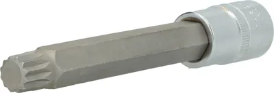Produktbild von Brilliant Tools 1/2" Vielzahn-Bit-Stecknuss, 140 mm lang