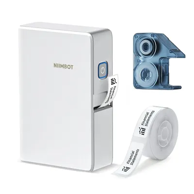 Obrázok produktu pre Niimbot Termotlačiareň NIIMBOT B18 + rolka so štítkami + termotransferová páska