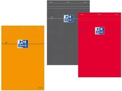 Produktbild von Oxford 100106302, Einfarbig, Grau, A4, Matt, 80 g/m², Universal