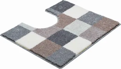 Produktbild von Grund Badteppich BONA - 100% Polyacryl SUPERSOFT, Farbe:Flanell, Größe:50x60 cm m. A.