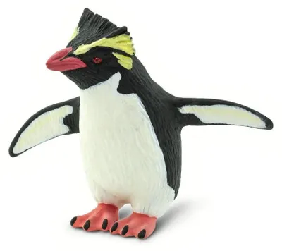 Immagine prodotto di Safari Ltd Pinguino Rockhopper, bianco e nero, dai 3 anni in su, bianco e nero, dai 3 anni in su