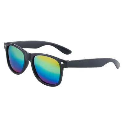 Produktbild von Uni Kinder Sonnenbrille Farbverlauf Bunte Linse Anti-UV Block Sonnenlicht Augenschutz Klare Sicht Foto Requisite Outdoor Urlaub Strand Pool Kinderbrille