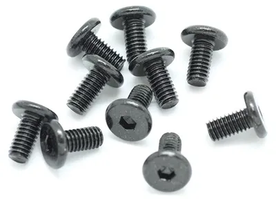 Imagen del producto de SWORKz, juego de 10 tornillos Allen de cabeza baja, para fijación del motor, M4x8mm.