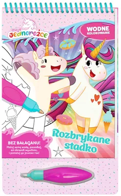 Produktbild von Moje Jednorożce Rozbrykane Stadko. Kolorowanka wodna dla dzieci