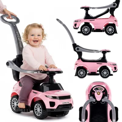Immagine prodotto di Auto scorrevole Sport Car SUV Auto scorrevole giocattolo da 2 anni rosa chiaro Sun Baby