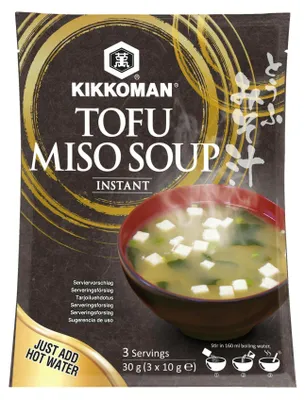 Produktbild von Kikkoman Tofu Miso Suppe - 3 x 10 g