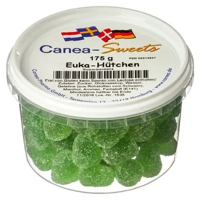 Produktbild von Canea-Sweets Euka-Hütchen, 175 g Gummibären