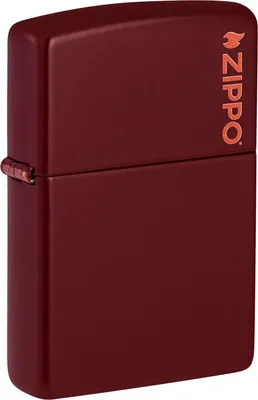 Produktbild von Zippo Benzin-Feuerzeug Merlot mit Zippo Logo 60007115, unbefüllt
