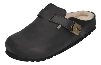 Zdjęcie produktu dla Buty damskie SCHOLL, klapki GRACE FUR – czarne, rozmiar: 37 EU