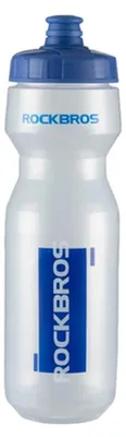 Immagine prodotto di Borraccia da bicicletta Rockbros 750 ml, trasparente e blu
