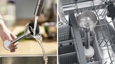 Zdjęcie produktu dla Blender zanurzeniowy Bosch Serie 4 MSM4W210 0,6 l 600 W czarny, biały