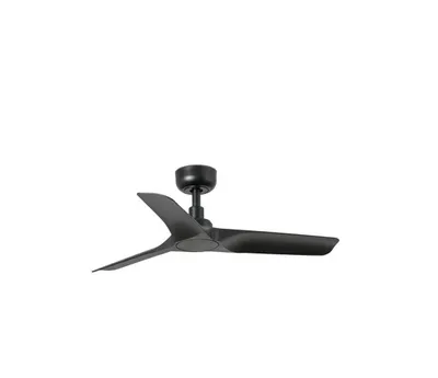 Obrázek produktu pro Energeticky úsporný stropní ventilátor s dálkovým ovládáním Hey 90 cm černý